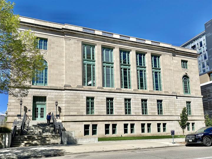 The former United States courthouse on Martin Luther King Jr. Boulevard, Madison