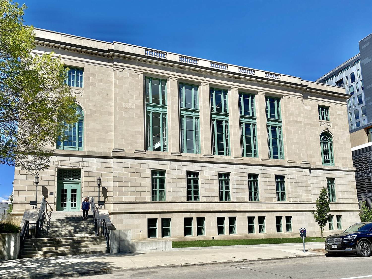 The former United States courthouse on Martin Luther King Jr. Boulevard, Madison