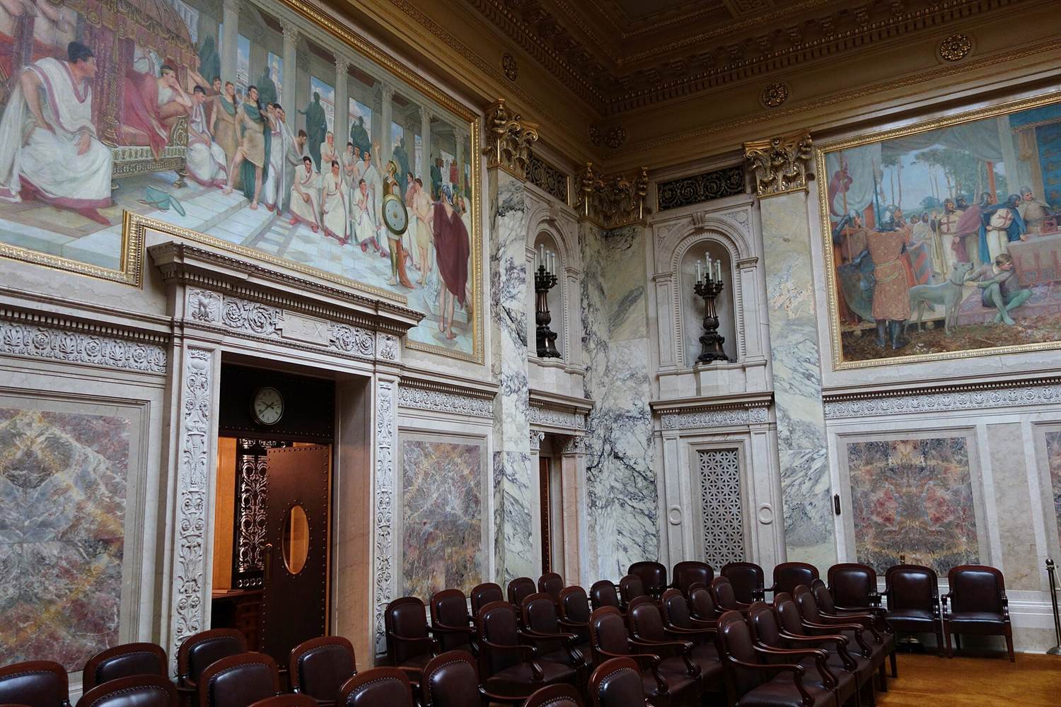 The Wisconsin Supreme Court chamber, Madison